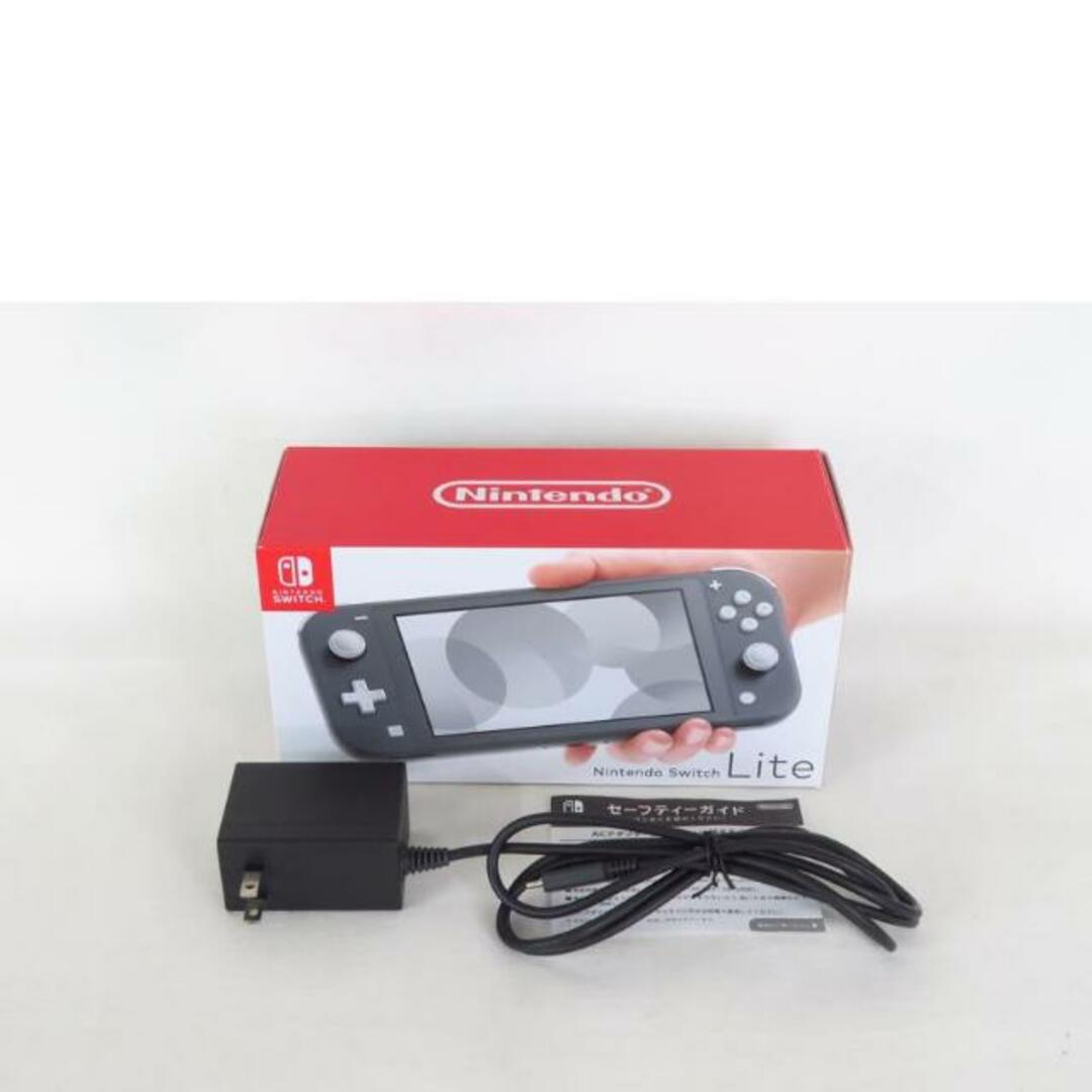 <br>Nintendo 任天堂/Nintendo Switch Lite/グレー/HDH-001/XJJ10011316595/ABランク/81【中古】 エンタメ/ホビーのゲームソフト/ゲーム機本体(携帯用ゲーム機本体)の商品写真