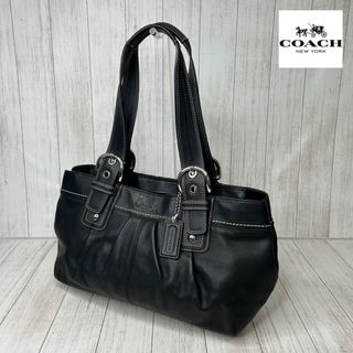 コーチ(COACH)のCOACH コーチ　レザー　トートバッグ　ハンドバッグ30(トートバッグ)