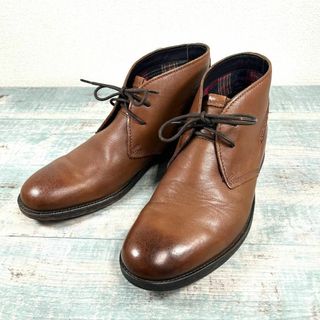 Clarks - 美品 Clarks  26cm レザー チャッカブーツ