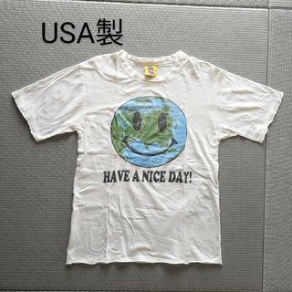 ジャンクフード(JUNK FOOD)のJUNK FOOD アメリカ製 Tシャツ ジャンクフード smiley スマイル(Tシャツ(半袖/袖なし))