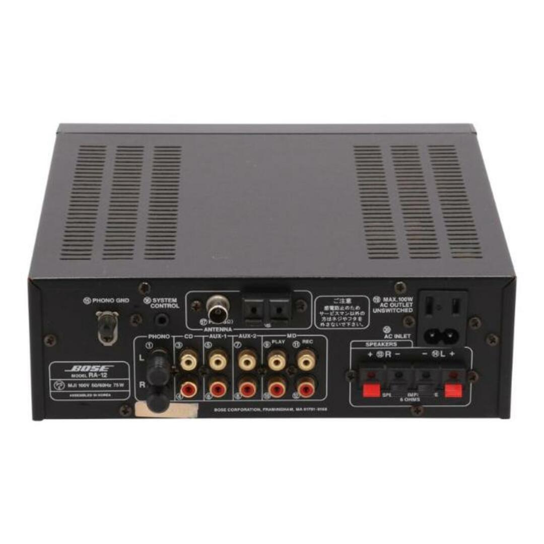 BOSE ボーズ/ステレオレシーバーアンプ/RA-12/20032/Bランク/05 BOSE ボーズ/ステレオレシーバーアンプ/RA-12/20032/Bランク/05