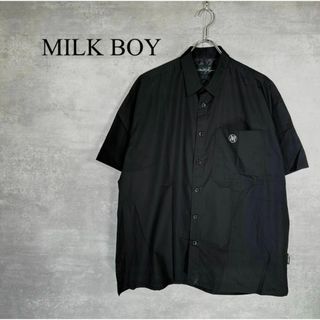 ミルクボーイ(MILKBOY)の『MILK BOY』ミルクボーイ BIG PLAIN シャツ(シャツ)