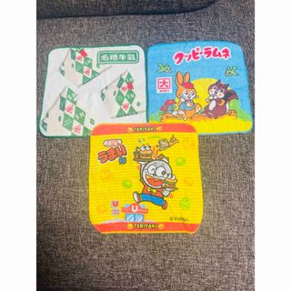 タオルハンカチ お菓子柄(タオル/バス用品)