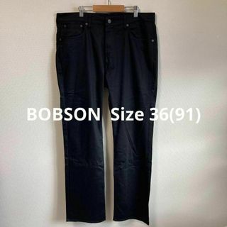 ボブソン(BOBSON)のBOBSON ボブソン　カジュアルパンツ　アメカジ　ブラック　黒　36 91(チノパン)