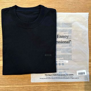 ワンエルディーケーセレクト(1LDK SELECT)のENNOY LS T 2 PACK  LARGE  BLACK  エンノイ(Tシャツ/カットソー(七分/長袖))