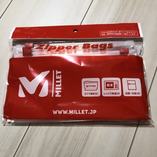 ミレー(MILLET)のジッパーバッグ(収納/キッチン雑貨)
