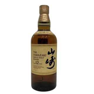 サントリー(サントリー)のSUNTORY サントリー 山崎 12年 シングルモルト 700ml 43％ 国産ウイスキー 【新品未開栓】 12405K37(ウイスキー)