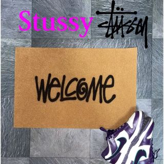 ステューシー(STUSSY)の値下げコメント可能！stussyラグマット カーペット 玄関マット ステューシー(ラグ)