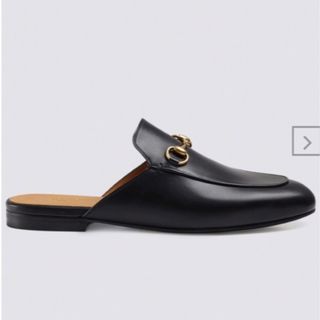 グッチ(Gucci)の【美品】GUCCI 〔プリンスタウン〕 レザー スリッパ ローファー(ローファー/革靴)