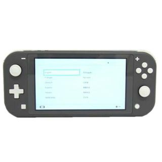 <br>Nintendo ニンテンドー/Switch Light グレー/HDH-S-GAZAA/XJJ70012496320/Bランク/04【中古】(携帯用ゲーム機本体)