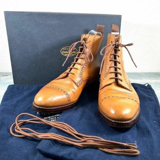 クロケットアンドジョーンズ(Crockett&Jones)の超美品 Crockett & Jones BLENHEIM 7 1/2(ブーツ)