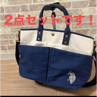 ポロラルフローレン(POLO RALPH LAUREN)の新品！USPOLO ASSNトートバッグ/ショルダーバッグ(ショルダーバッグ)