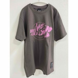 キン肉マンII世 ボーンコールド Tシャツ Mサイズ チャコールグレー 訳あり(Tシャツ/カットソー(七分/長袖))