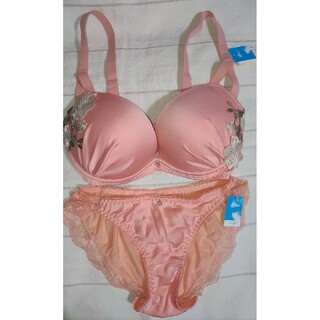 fran de lingerie - フランデランジェリー ブラジャー&ショーツ F70-M ピンク