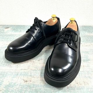 ザラ(ZARA)の超美品 ZARA 超厚底 レースアップシューズ 41(ドレス/ビジネス)