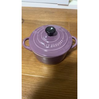 ルクルーゼ(LE CREUSET)のル・クルーゼ マルカン 丸型 ラベンダー(食器)