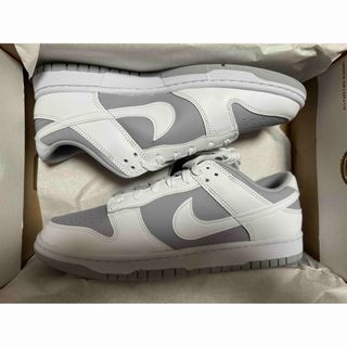 ナイキ(NIKE)のNike Dunk Low "Grey and White" 28(スニーカー)