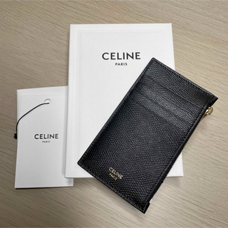 セリーヌ(celine)のCELINE  ジップ付きコンパクト カードホルダー  フラグメントケース(財布)