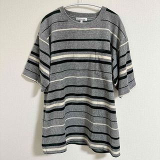 【美品】GLOBAL WORK ボーダーTシャツ 半袖