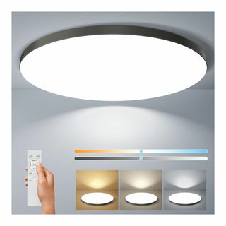 【色:黒枠】Coizabera LED シーリングライト 6畳 28W 調光調色(その他)