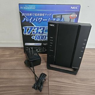 エヌイーシー(NEC)のNEC 無線LANルーター  PA-WG2600HS2(PC周辺機器)