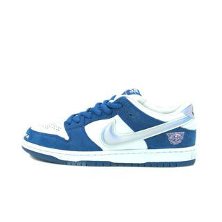 ナイキ(NIKE)のナイキ NIKE × ボーン レイズドBorn x Raised ■ 【 SB DUNK LOW PRO QS One Block At a Time FN7819 400 】 SB ダンク ロー プロ ワン ブロック アット ア タイム スニーカー　h0568(スニーカー)