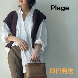 プラージュ(Plage)のPlage Boys box シャツ ホワイト(シャツ/ブラウス(長袖/七分))