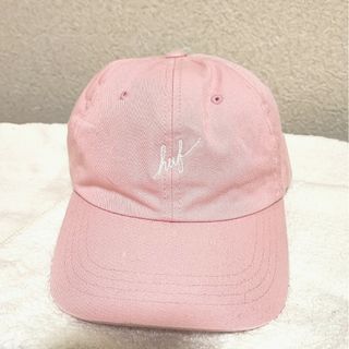 HUF - HUF ロゴ キャップ ピンク ユニセックス アジャスター付