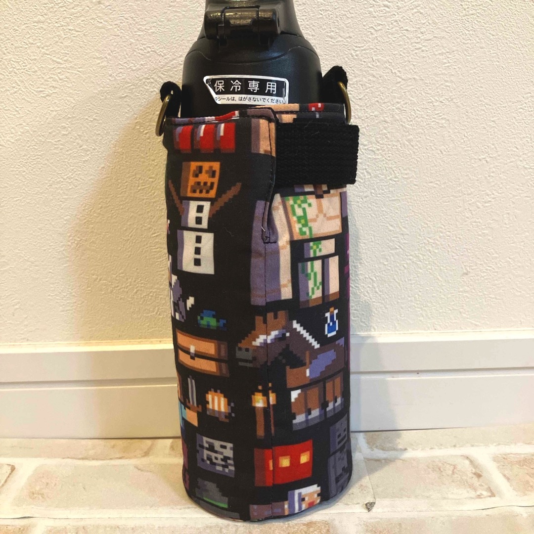 水筒カバー サーモス800㎖ ハンドメイド マイクラの通販 by 水筒カバー サーモス800㎖ ハンドメイド マイクラの通販 by