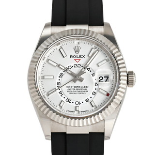 ロレックス(ROLEX)のロレックス ROLEX スカイドゥエラー 336239 ホワイト/バー文字盤 中古 腕時計 メンズ(腕時計(アナログ))