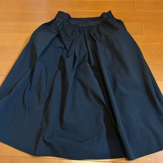 ユニクロ(UNIQLO)のUNIQLO スカート　ユニクロ　S 紺(ひざ丈スカート)