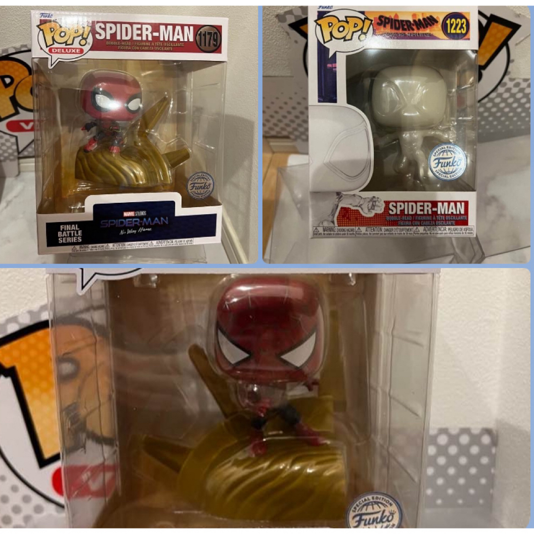 FUNKO POP! スパイダーマン NWH スパイダーマン 3セット FUNKO POP! スパイダーマン NWH スパイダーマン 3セット