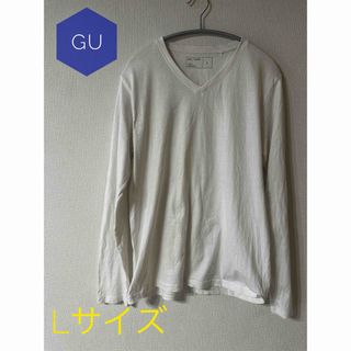 ジーユー(GU)の【GU】BASIC T-SHIRTS Lサイズ(Tシャツ/カットソー(七分/長袖))