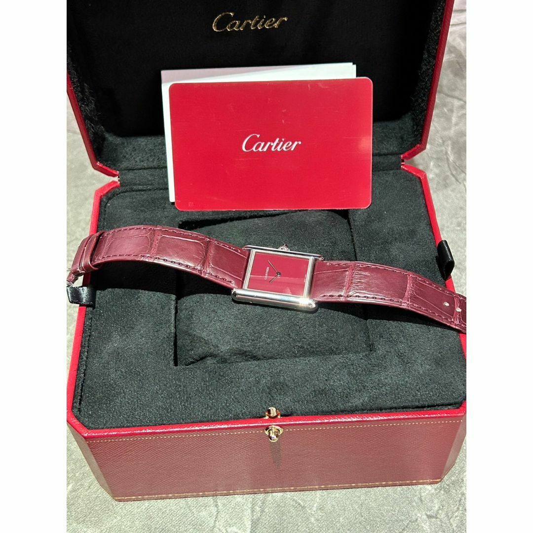 CARTIER(カルティエ) タンク マスト ウォッチ【2021年10月印】 メンズの時計(腕時計(アナログ))の商品写真