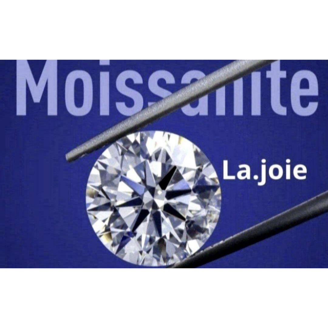 最高品質 モアサナイト （5mm）人工ダイヤ バイザヤード silver ピアス レディースのアクセサリー(ピアス)の商品写真