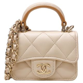 シャネル(CHANEL)の　シャネル CHANEL ２WAY　チェーンクラッチ AP3227 ラムスキン レディース クラッチバッグ(クラッチバッグ)