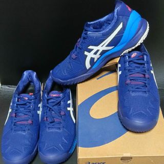 アシックス(asics)の２個セット 27.5cm アシックス テニスシューズ  オムニ(シューズ)