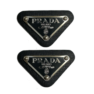 プラダ(PRADA)の【2個】PRADA プラダ　メタル　プレート　ワッペン　ロゴプレート　ロゴパーツ(各種パーツ)