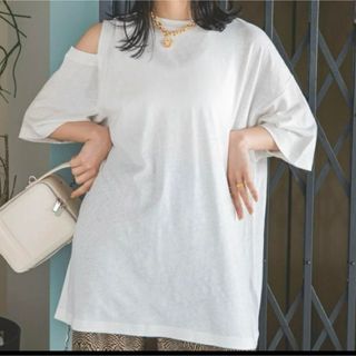 …a様 専用  JEANASIS アシメスリットショルダーTEE