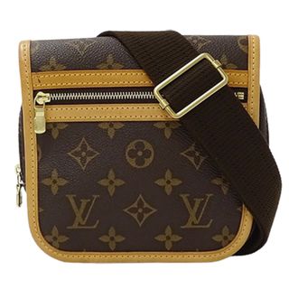 ルイヴィトン(LOUIS VUITTON)のルイ ヴィトン LOUIS VUITTON バッグ モノグラム レディース メンズ ブランド ボディバッグ ウエストバッグ バムバッグ ボスフォール M40108 ブラウン コンパクト ミニバッグ おしゃれ 【中古】(ボディバッグ/ウエストポーチ)