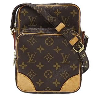 ルイヴィトン(LOUIS VUITTON)のルイ ヴィトン LOUIS VUITTON バッグ モノグラム レディース ブランド ショルダーバッグ アマゾン M45236 ブラウン コンパクト 斜め掛け おしゃれ 【中古】(ショルダーバッグ)