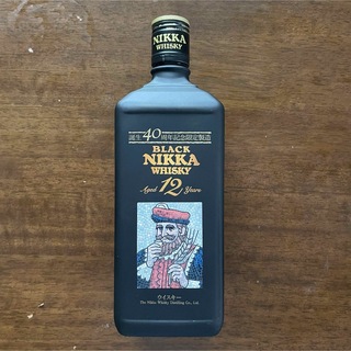 【終売品】ブラックニッカ　40周年記念製造品(ウイスキー)
