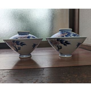 骨董茶碗　2客(食器)