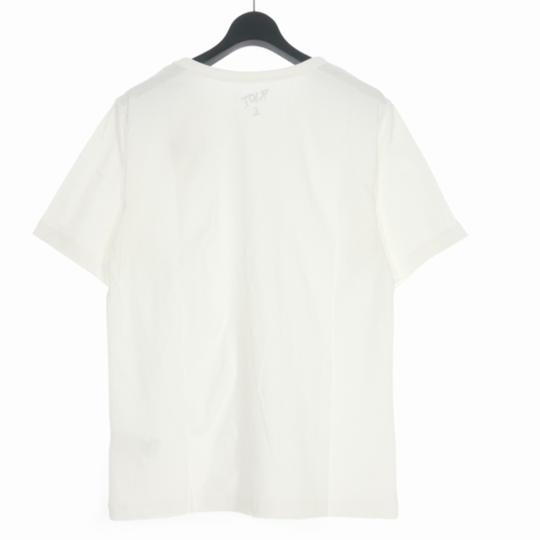 FACETASM(ファセッタズム)のファセッタズム RIOT 22SS ベーシック Tシャツ カットソー L 白 メンズのトップス(Tシャツ/カットソー(半袖/袖なし))の商品写真