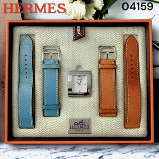 エルメス(Hermes)の付属品付き 正規品 エルメス/HERMES スクエア QZ レディース腕時計(腕時計)