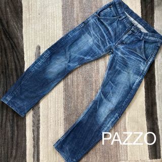 PAZZO - 【送料無料】PAZZO パッゾ　デニム　ジーンズ　立体裁断　日本製　綿100%