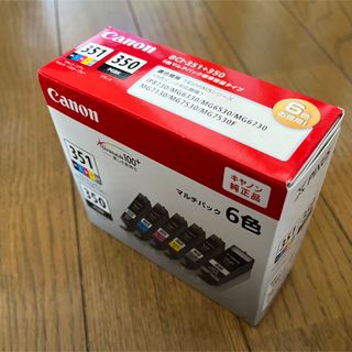 キヤノン(Canon)の新品 キャノン 純正  インク BCI-351＋350  6色    おまけ付き(PC周辺機器)