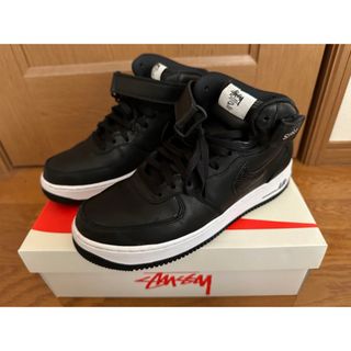 ナイキ(NIKE)のNIKE STUSSY エアフォース1 MID 28(スニーカー)