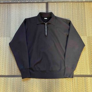 COMOLI - apresse アプレッセ Vintage Half Zip Sweat