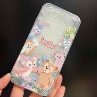 即日発送iPhone7/8/SE用　リーナベル　ダッフィーフレンズ　カバー(iPhoneケース)